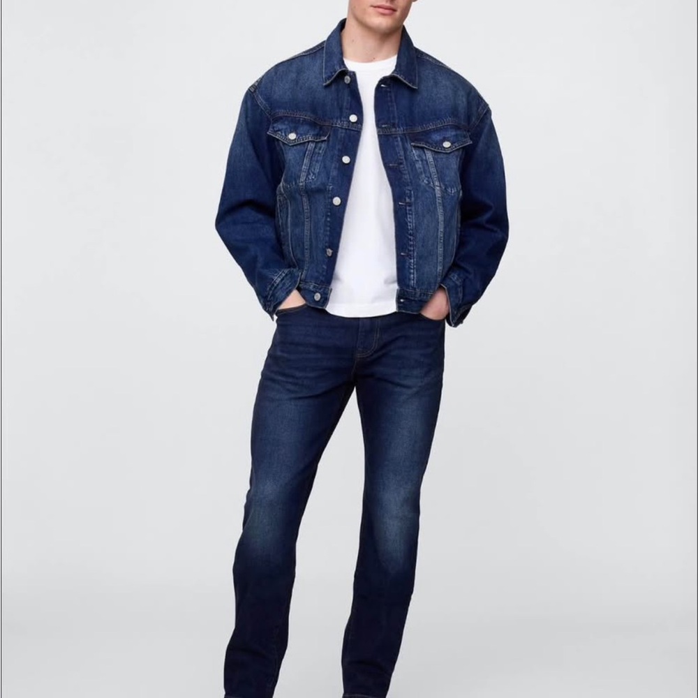 GAP Men's Dark Blue Slim Jeans slim 34 by 30 new